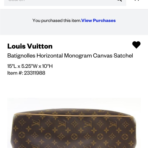 Louis Vuitton Batignolles Horizontal - Picture 9 of 16